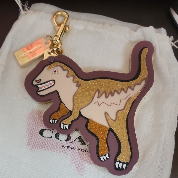 Coach Accessories - Coach x Sephora Rexy Dinosaur Bag Charm Shadow Palette New Over 5" Tall